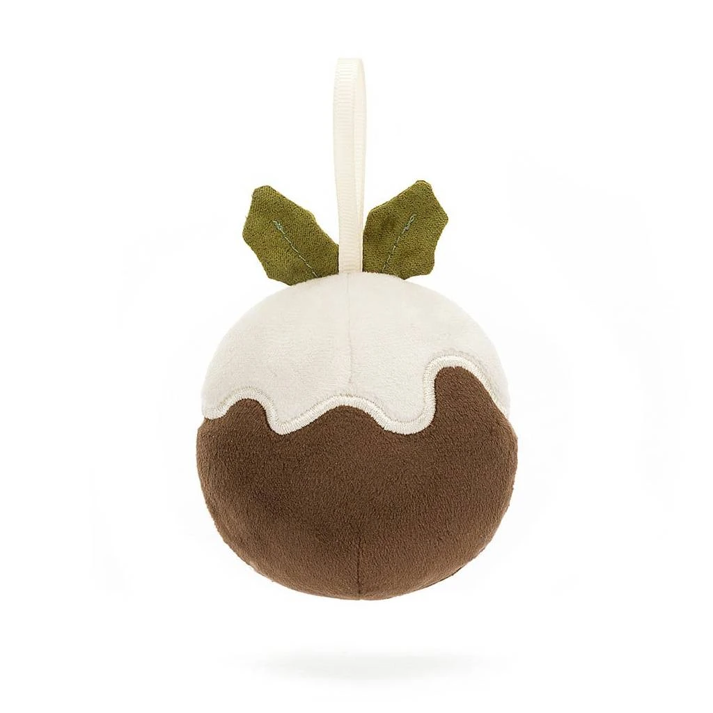 Jellycat Festive Folly Christmas Pudding 3 Jellycat Festive Folly Christmas Pudding - Image 3