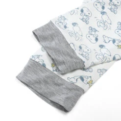 Baa Baa Sheepz X Snoopy Short Sleeve Shirt & Pants Kids Set (Yellow) -Motherswork Store 09 7