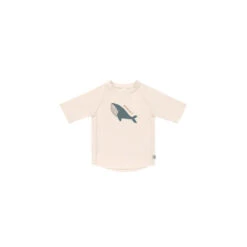Lassig Boys Short Sleeve Rashguard, Whale Milky