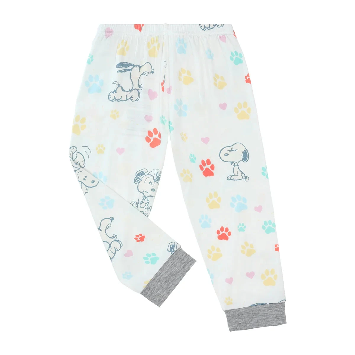 Baa Baa Sheepz X Snoopy Short Sleeve Shirt & Pants Kids Set (White) 8 Baa Baa Sheepz X Snoopy Short Sleeve Shirt & Pants Kids Set (White) - Image 8