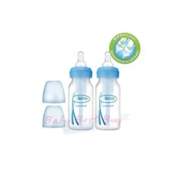 Dr. Brown's Dr Brown's PP Narrow Neck Options Blue Bottle 2 Pieces - 120ml