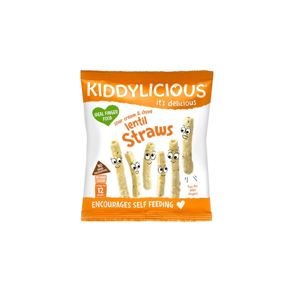 Kiddylicious Straws Lentil 1 Kiddylicious Straws Lentil