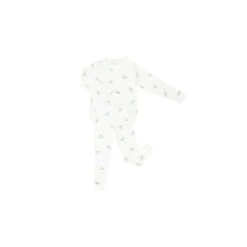 Motherswork X Le Petit Society Long Sleeve Organic Pyjamas Set In Dragonfly Print