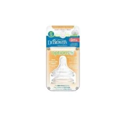 Dr. Brown's Dr Brown's Wide Neck Silicone Options+ Nipple 2 Pack