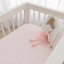 Living Textiles 2pk Cot Fitted Sheets -Motherswork Store 16 1328d876 0c34 4d23 bd98 5055d6b763b5