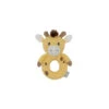 Living Textiles Knitted Rattle - Noah The Giraffe