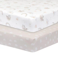 Living Textiles 2pk Cot Fitted Sheets -Motherswork Store 17 a9730294 1300 4283 9386 f9eaa2da33a8