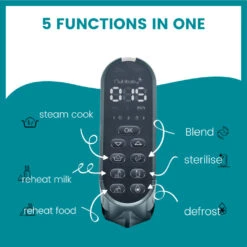 Babymoov Nutribaby+ 5-in-1 Food Preparation Machine -Motherswork Store 1 3992a4f0 181d 4dd7 900f f7fbf640432b