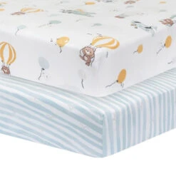 Living Textiles 2pk Cot Fitted Sheets -Motherswork Store 20 7cc87df0 8741 4ed1 963b fd3202c8f0af