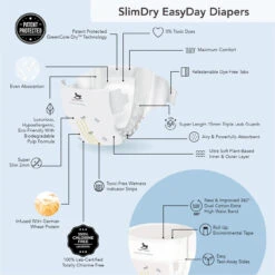Applecrumby® Slimdry Easyday Tape Diapers (Mega) -Motherswork Store 211F8335 9D8A 43FC 84C8 B2700D2C8425 ef62b502 fd80 4ae9 a040 576ae99cdeeb