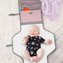 Skip Hop Pronto Signature Changing Station - Pink Heather -Motherswork Store 22 70ec8aec 2c7f 4728 8e7d 27419a7ad103