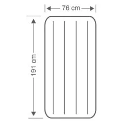 Intex Dura-Beam Classic Downy Airbed - Junior Twin -Motherswork Store 23 9576265d 4777 4b67 a112 6cb872940150