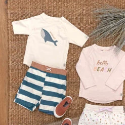 Lassig Boys Short Sleeve Rashguard + Board Shorts Whale -Motherswork Store 25 66244672 a45f 4bfd 8c4e 13ccc3408606