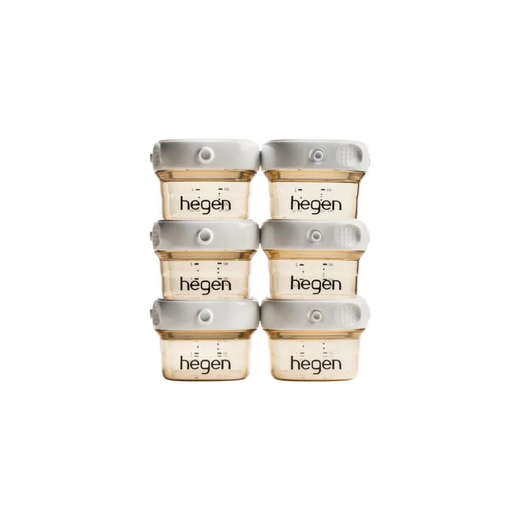 Hegen PCTO™ 60ml/2oz Breast Milk Storage PPSU - 6 Pack 1 Hegen PCTO™ 60ml/2oz Breast Milk Storage PPSU - 6 Pack