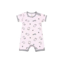 Baa Baa Sheepz Romper Short Sleeve Sweet Dreams Baa Baa - Pink