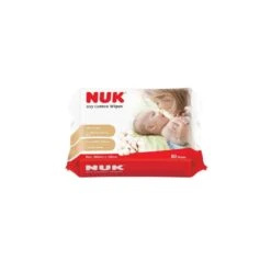 NUK Baby Dry Cotton Wipes (80 Sheets)