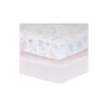Living Textiles 2pk Cot Fitted Sheets