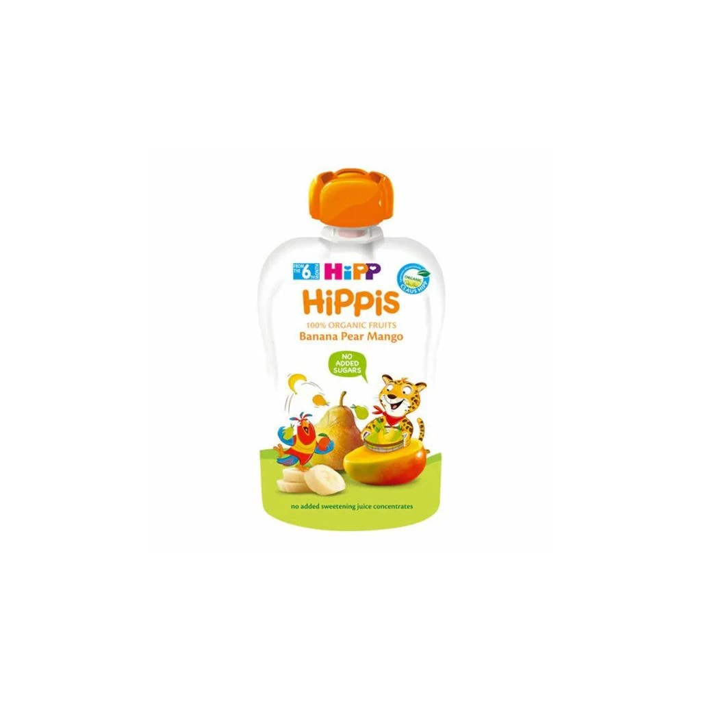 HiPP Organic Banana Pear Mango Pouch 1 HiPP Organic Banana Pear Mango Pouch
