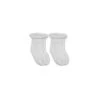 Kushies Terry Newborn Socks - 2 Pack