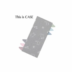 Baa Baa Sheepz Bed-Time Buddy Case Sweet Dreams Baa Baa Yellow With Colour Tag - Grey