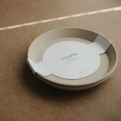 Mushie Round Dinnerware Plate, Set Of 2 -Motherswork Store 3 9c018491 4251 4fa1 b916 91879df06708