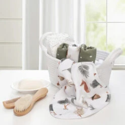 Living Textiles 4 Pack Wash Cloths -Motherswork Store 4033123 1