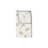 Baa Baa Sheepz Single Layer Blanket Goodnight Baa Baa White Grey