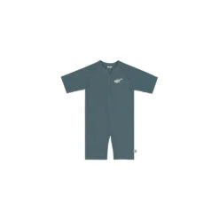 Lassig Short Sleeve Sunsuit - Whale Blue