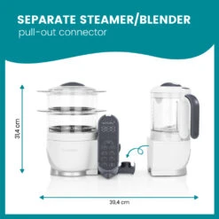 Babymoov Nutribaby+ 5-in-1 Food Preparation Machine -Motherswork Store 4 6c5a0807 2040 416d bf8e 3144fd6ad1ea