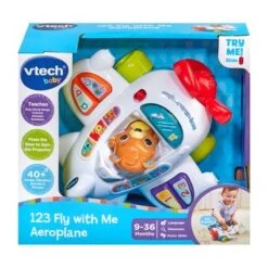 V-Tech 123 Fly With Me Aeroplane -Motherswork Store 567903 123FlywithMeAeroplane GB thumb detail