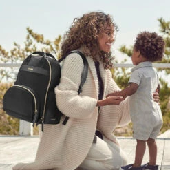 Skip Hop Envi Luxe Diaper Backpack - Black -Motherswork Store 65 cac373ab a16a 43ff 94f7 7d1217daa117
