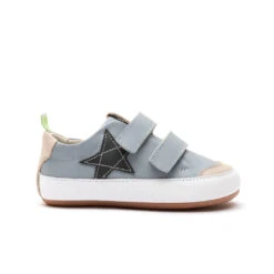 Tip Toey Joey Toddler Sneaker Bossy Star - Tide Blue/Pumice/Ash -Motherswork Store 6 0f553a8c 08c3 4314 a409 6740aebddb59