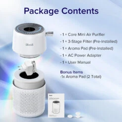 Levoit Core Mini Aromatherapy Air Purifier -Motherswork Store 6 866a574d c5a4 4592 8a18 79ce1b6b0e74
