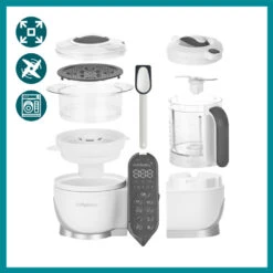 Babymoov Nutribaby+ 5-in-1 Food Preparation Machine -Motherswork Store 6 dfe83905 1dca 452f b6bb 19ec049a0bcd