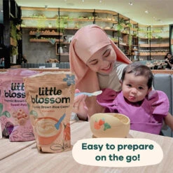 Little Blossom Organic Brown Rice Cereal | Pumpkin -Motherswork Store 7.CerealUsage3 b27d2899 e17a 48b7 b449 c9e2f1a3e7c2
