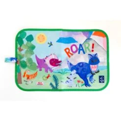 Jaq Jaq Bird X Hello, World! Doodle It & Go Erasable Mat Dino -Motherswork Store 753068880359 erasable mat dino motherswork 1