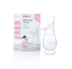 Pigeon Milk Saver Pump - Food Grade Silicone 7 Pigeon Milk Saver Pump - Food Grade Silicone -Motherswork Store 79313 Milksaverpump productwithpackagingLowRes