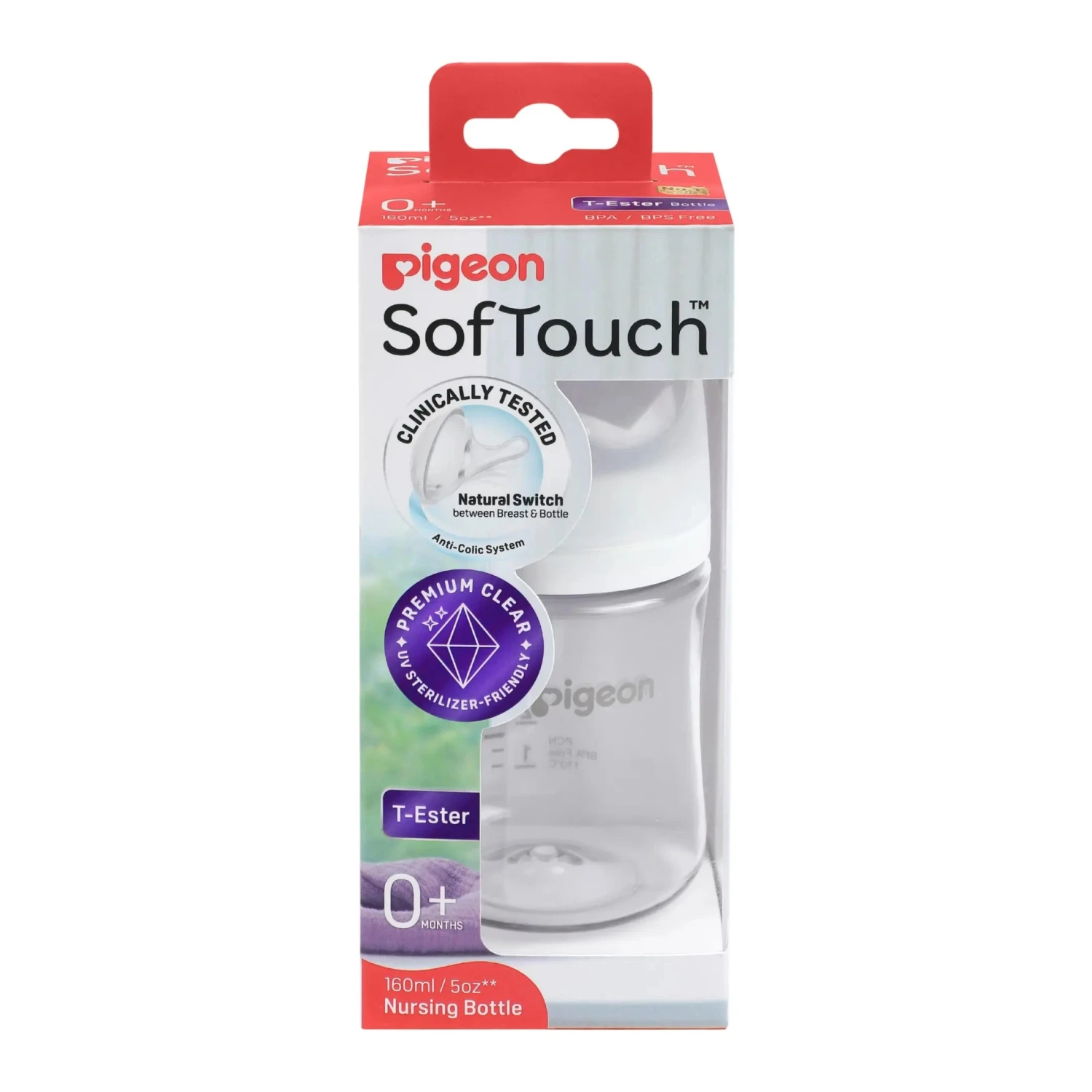 Pigeon SofTouch™ BPP Nursing Bottle T-Ester (Logo) 12 Pigeon SofTouch™ BPP Nursing Bottle T-Ester (Logo) - Image 12