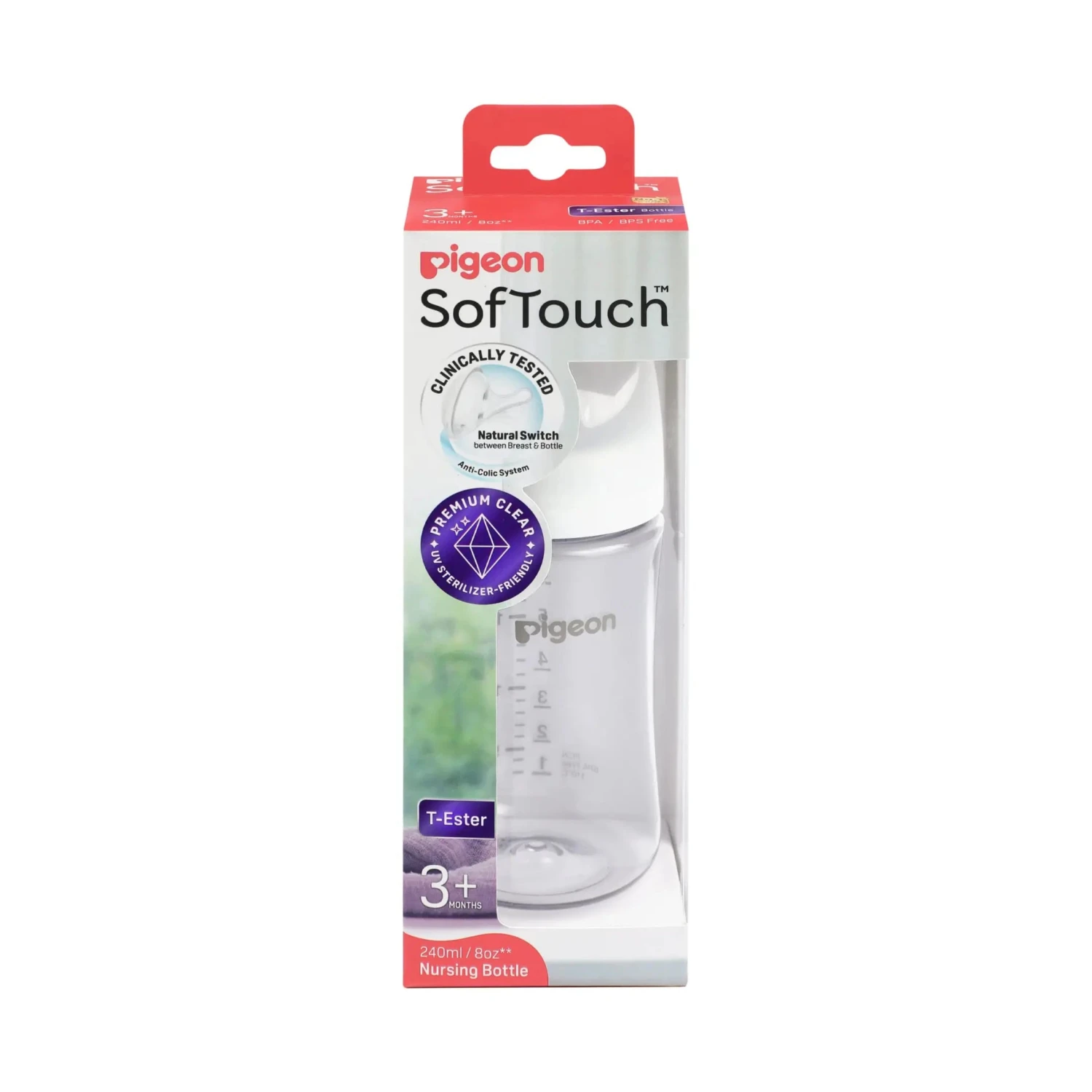 Pigeon SofTouch™ BPP Nursing Bottle T-Ester (Logo) 14 Pigeon SofTouch™ BPP Nursing Bottle T-Ester (Logo) - Image 14