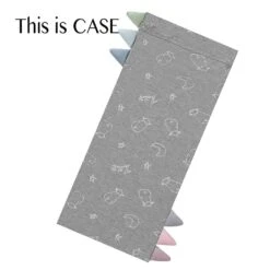 Baa Baa Sheepz Bed-Time Buddy Case Sweet Dreams Baa Baa Yellow With Colour Tag - Grey 16 Baa Baa Sheepz Bed-Time Buddy Case Sweet Dreams Baa Baa Yellow With Colour Tag - Grey -Motherswork Store 8886481236266 2