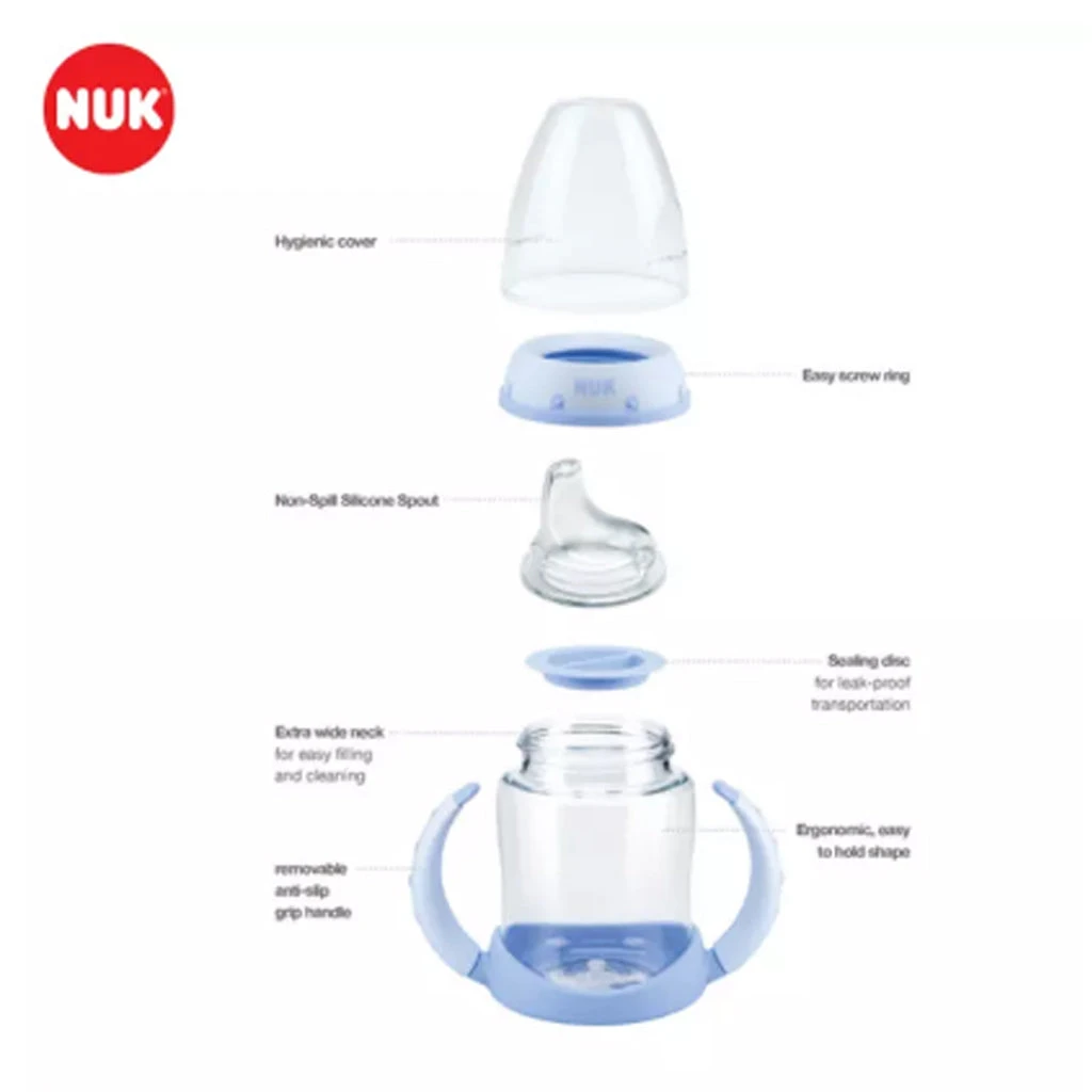 NUK Peppa Pig PP Learner Bottle With Temperature Control 150ml 3 NUK Peppa Pig PP Learner Bottle With Temperature Control 150ml - Image 3
