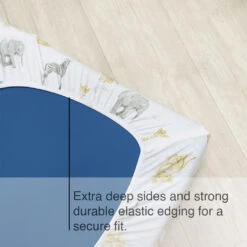 Living Textiles Cot Fitted Sheet Set - Savanna Babies -Motherswork Store 8 8f397444 3526 45e4 9d81 359ec2ac0277