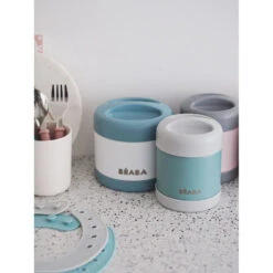 Beaba Stainless Steel Food Container 300ML -Motherswork Store 912907 product 3 20 1 900x 018b26dc 01db 4afc bb73 1f83c01c4b9a