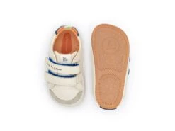 Tip Toey Joey Toddler Sneaker Bossy Play - Tapioca/Tangerine/Deep Ocean -Motherswork Store AE.BSP1 4402 2