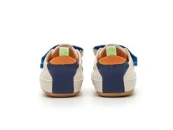 Tip Toey Joey Toddler Sneaker Bossy Play - Tapioca/Tangerine/Deep Ocean -Motherswork Store AE.BSP1 4402 5