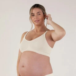 Bravado Body Silk Seamless Nursing Bra (White) -Motherswork Store AW5