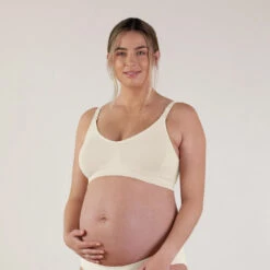 Bravado Body Silk Seamless Nursing Bra (White) -Motherswork Store AW6
