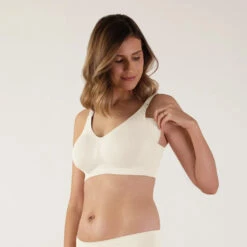 Bravado Body Silk Seamless Nursing Bra (White) -Motherswork Store AW7