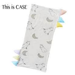 Baa Baa Sheepz Bed-Time Buddy™ Case Big Moon & Sheepz With Stripe Tag -Motherswork Store BED TIMEBUDDY CASEBIGMOON SHEEPZYELLOW
