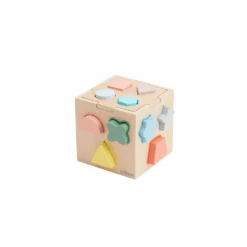Bubble Wooden Shape Sorting Cube